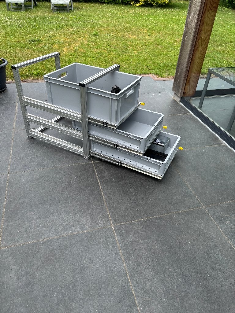 Camper opbergsysteem / Ladensysteem, Ophalen, Nieuw