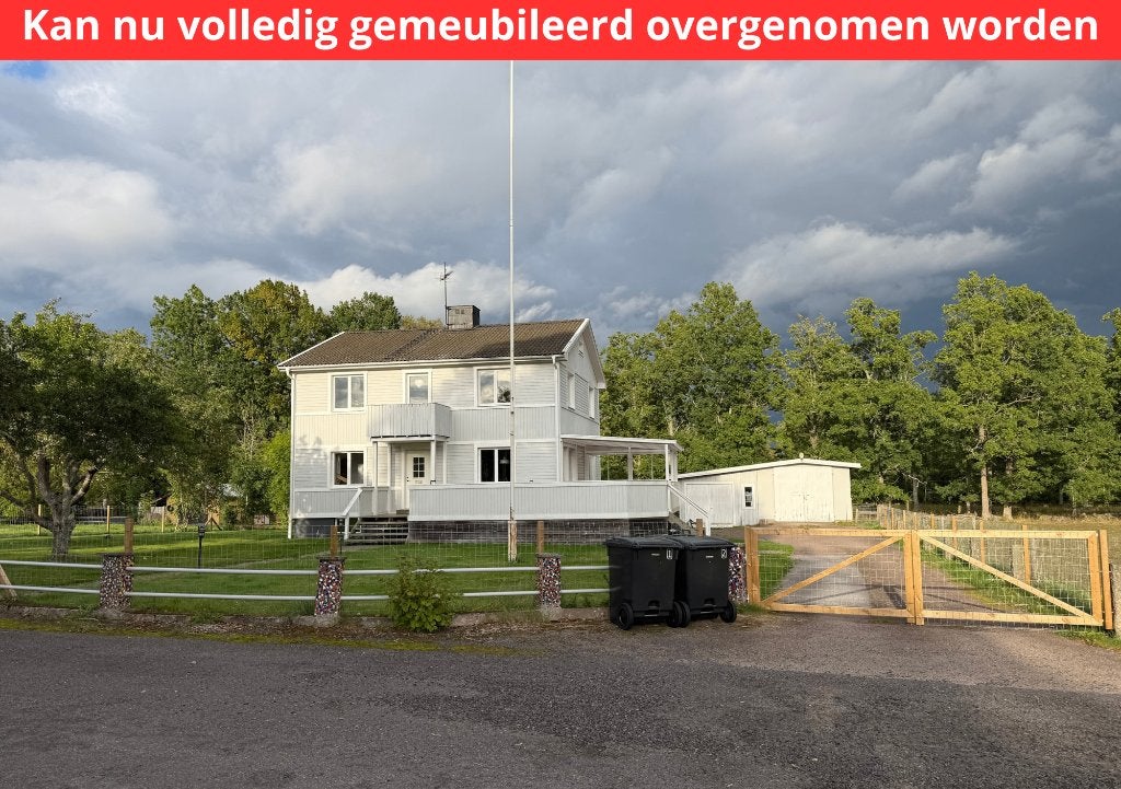 Ruime villa in het mooie Småland, Zweden, Huizen en Kamers, 8 kamers, 138 m², Verkoop zonder makelaar, Landelijk
