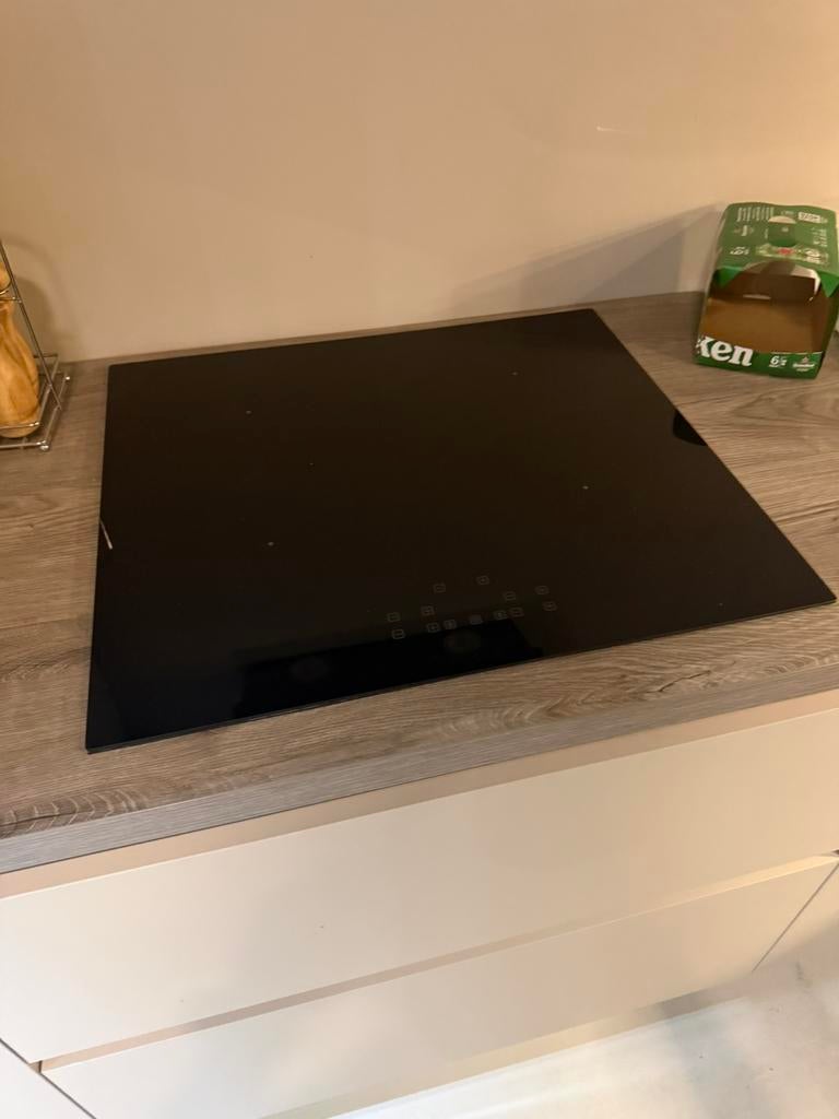 Inductie kookplaat 60 cm 4 losse zones exquisit, Ophalen, 4 kookzones, Zo goed als nieuw, Inbouw