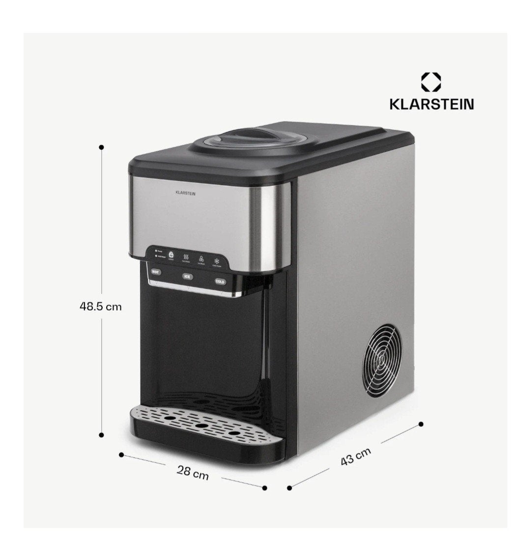 Klarstein 3 in 1 waterdispender, Witgoed en Apparatuur, Ophalen, Nieuw, Zelfvriezend