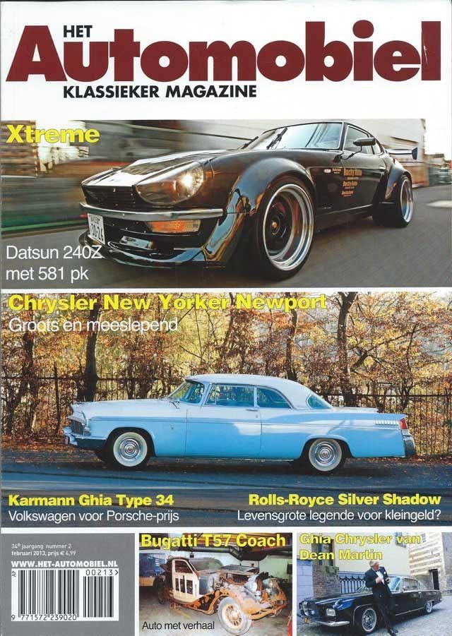 Automobiel 2 2013 : Datsun 240Z - VW Karmann Ghia - Sunbeam, Ophalen of Verzenden, Gelezen, Algemeen