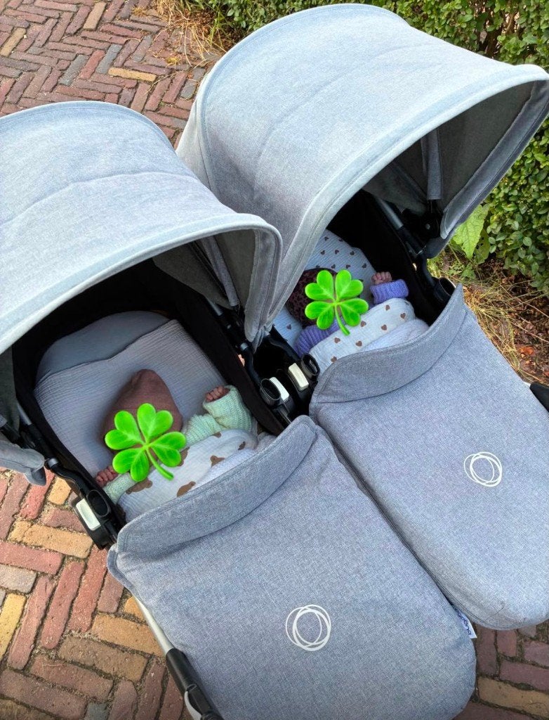 Bugaboo Duo-kinderwagen, Gebruikt, Ophalen, Kinderwagen, Duowagen