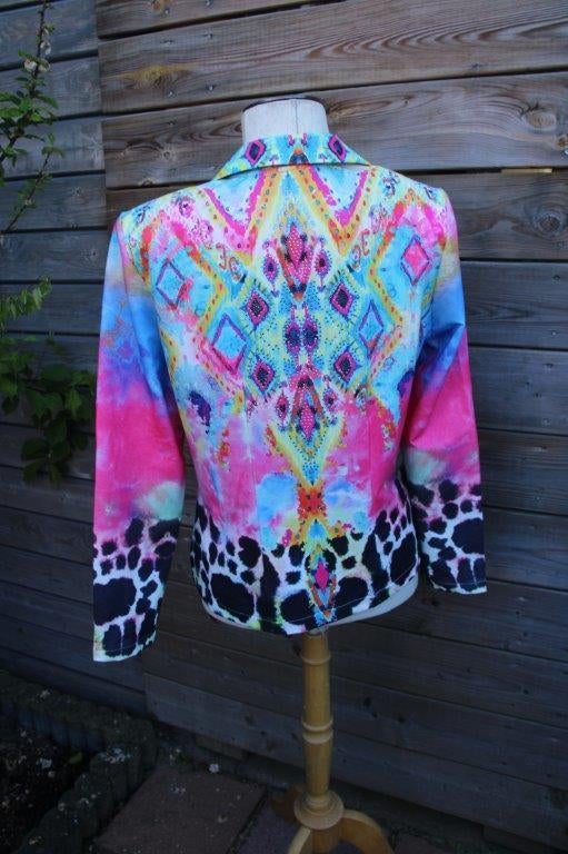 Jasje gekleurd Missy mt L Vaste prijs, Overige kleuren, Verzenden, Maat 42/44 (L), Missy