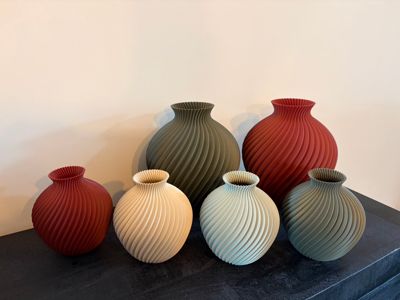 Vasen / woon decoratie 3d OPRUIMING laatste kansen, Ophalen of Verzenden, Nieuw, Overige kleuren, Minder dan 50 cm