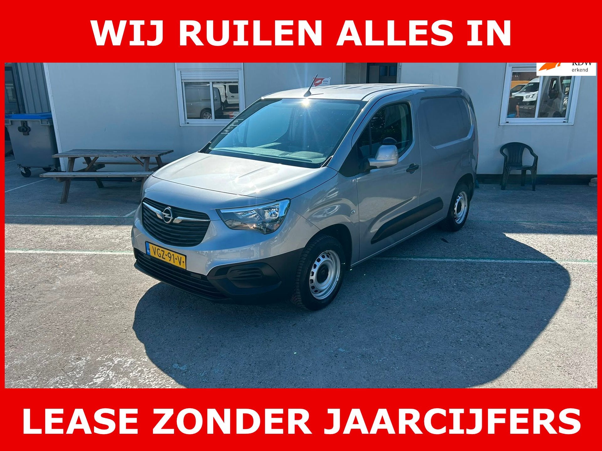 Opel Combo 1.5D L1H1 Edition airco euro 6, Auto's, Bestelauto's, Voorwielaandrijving, Stof, Gebruikt, 4 cilinders