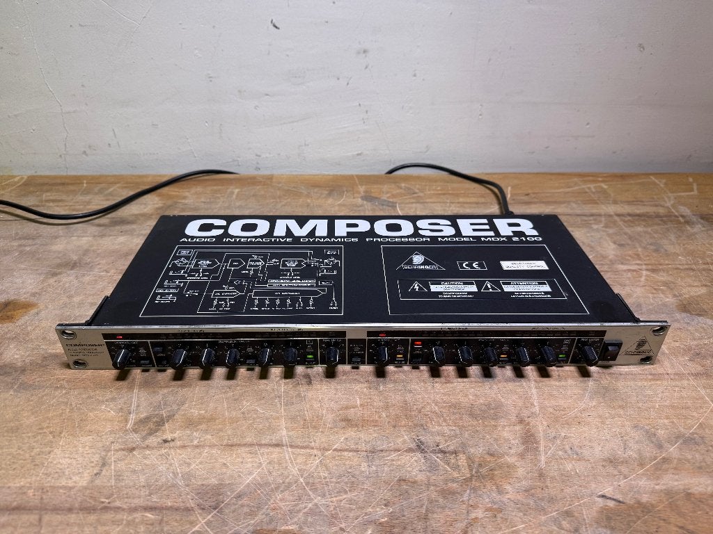 Behringer MDX 2100 Composer Audio Processor, Ophalen of Verzenden, Gebruikt, Compressor