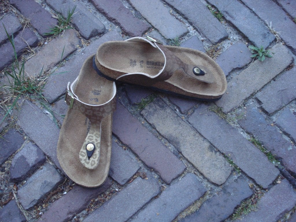 BIRKENSTOCK GIZEH BOHO FESTIVAL 36 GRATIS VERZENDING POST, Slippers, Overige kleuren, Verzenden, Zo goed als nieuw