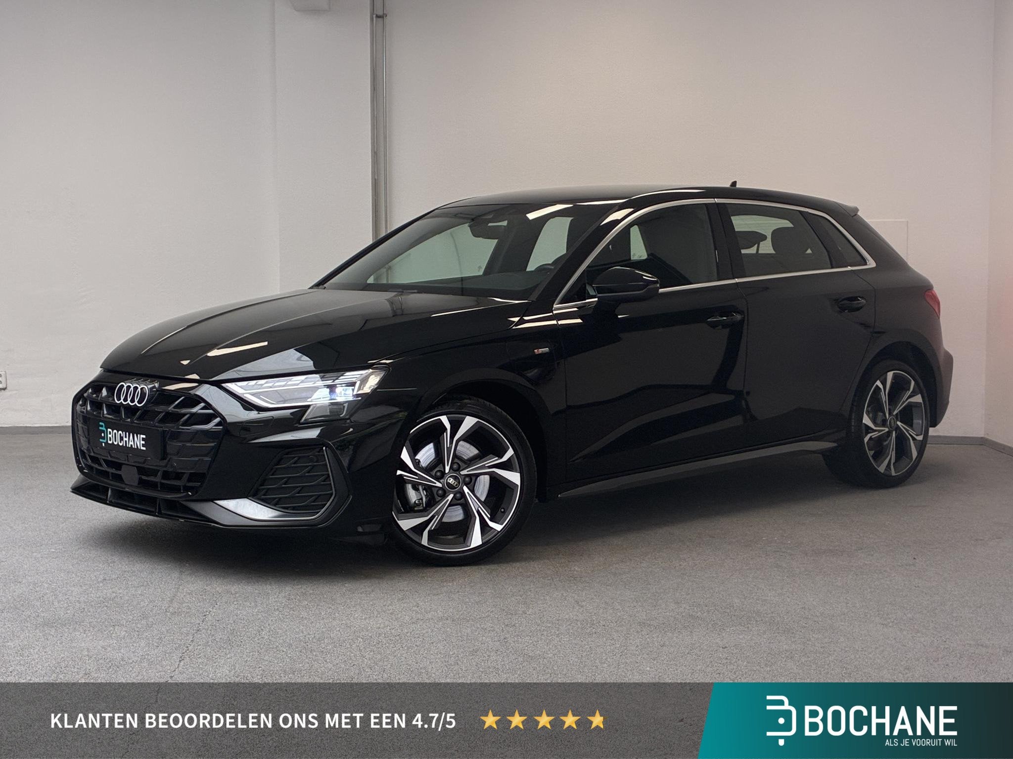 Audi A3 Sportback 40 TFSI e S edition | 100% SOH | MATRIX |, Auto's, 4 cilinders, 150 min, Leder en Stof, Plug-in hybride