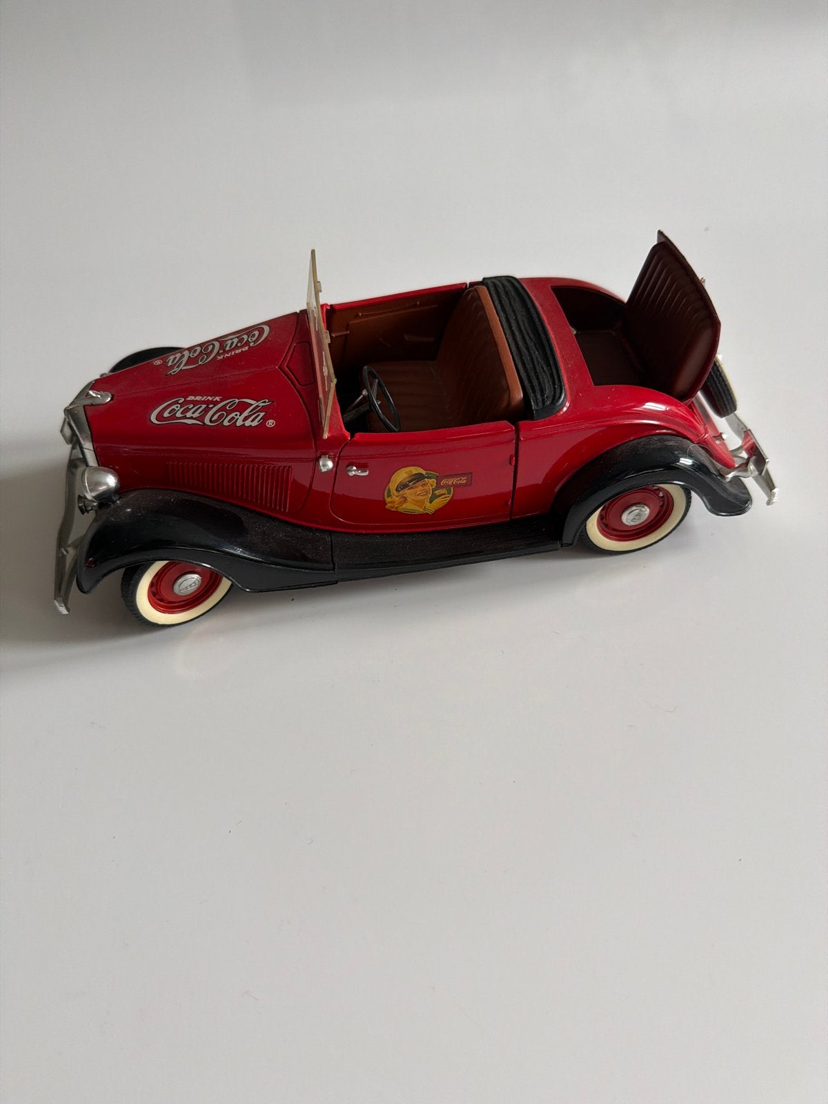 Coca-Cola Modelauto - Vintage Stijl, Ophalen of Verzenden, Zo goed als nieuw, Auto