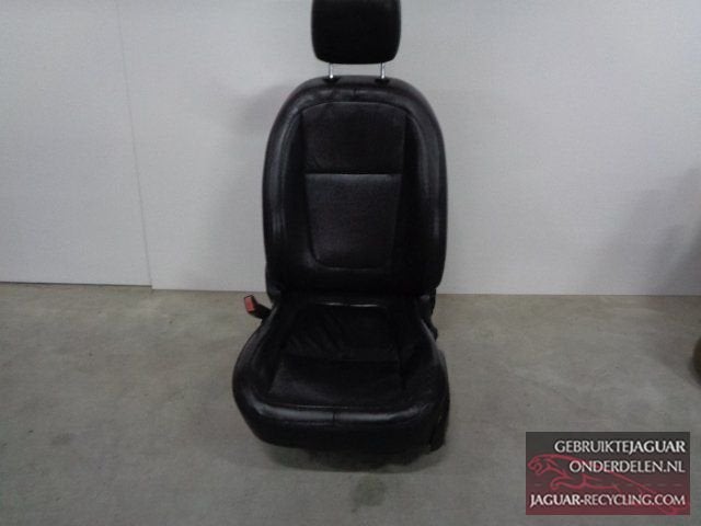 Stoel links zwart 8 way Jaguar  XF, Auto-onderdelen, Interieur en Bekleding, Gebruikt, -, Ophalen of Verzenden, Jaguar