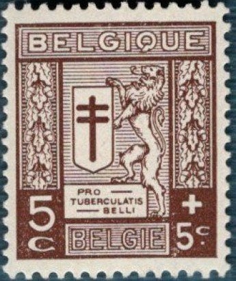 België 1926  - OBP 240 - Tuberculosebestrijding, Frankeerzegel, Ophalen of Verzenden, Postfris, Postfris