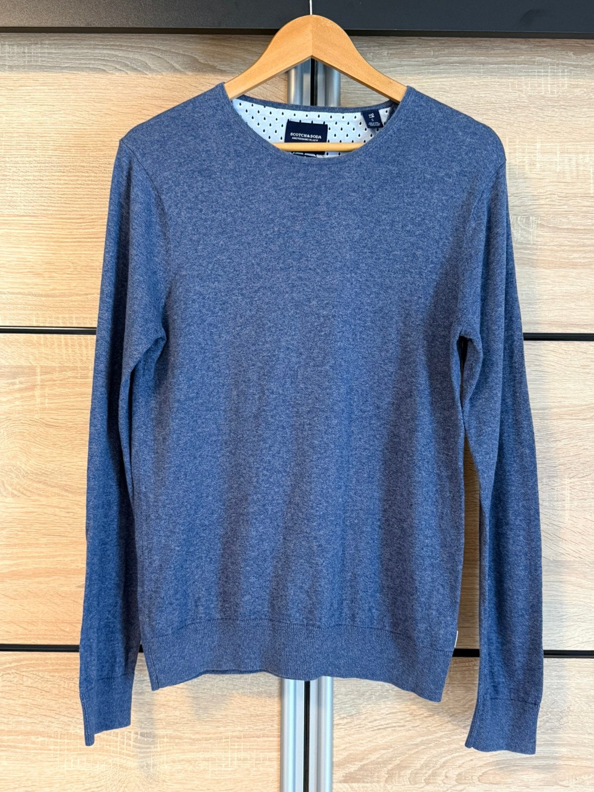 Scotch & Soda trui, maat S, Verzenden, Zo goed als nieuw, Maat 46 (S) of kleiner, Blauw