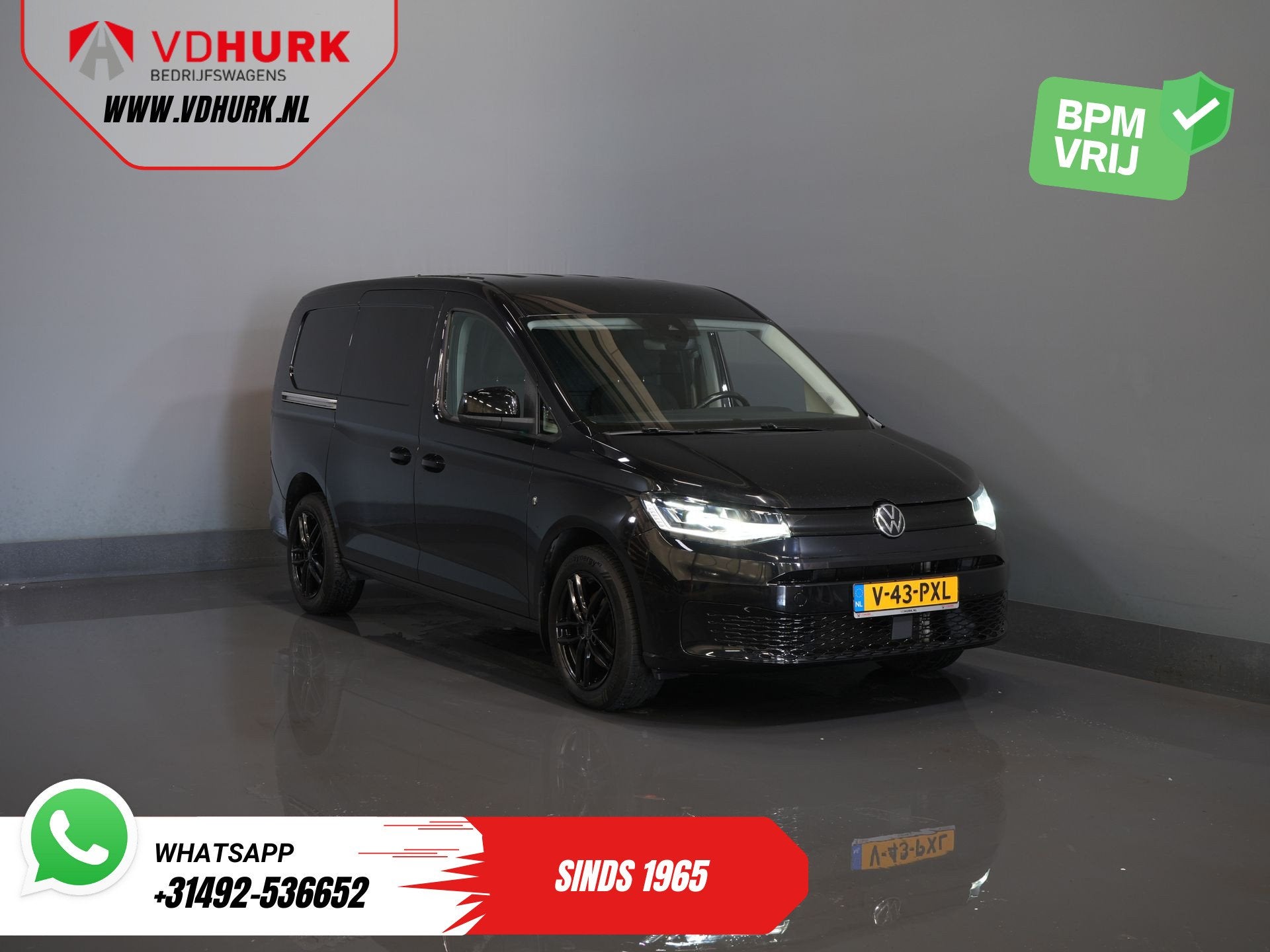 Volkswagen Caddy Cargo Maxi 2.0 TDI 125 pk DSG Aut. LED/ Car, Stof, Gebruikt, 4 cilinders, Volkswagen
