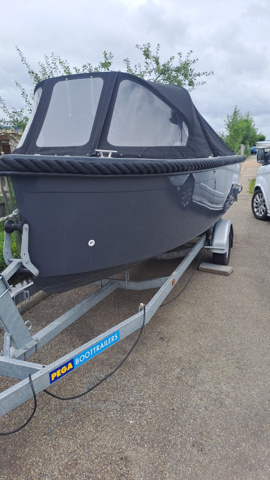 Te koop Tender 5.05m met f20 Tohatsu injectie!, Watersport en Boten, 25 m, Tender, Gebruikt, 15 pk