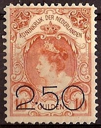 Nederland NVPH nr 104 ongebruikt Opruimingsuitgifte 1920, Ophalen of Verzenden, T/m 1940, Postfris