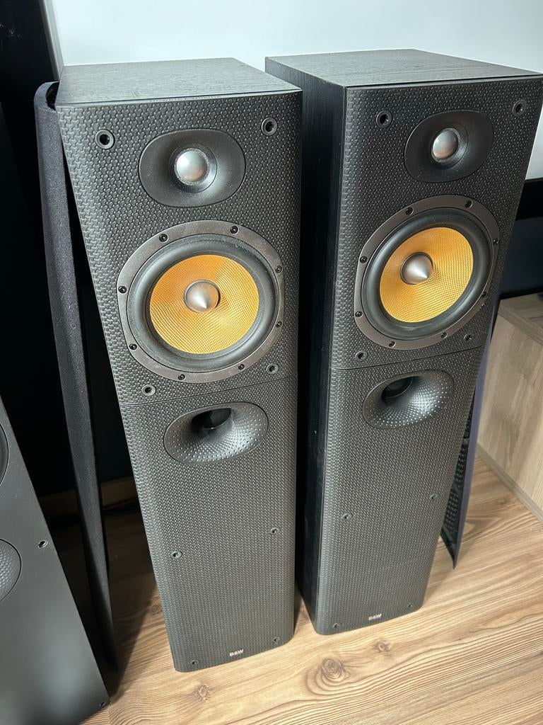B&W 602.5 S3 Vloerstaande Luidsprekers, Audio, Tv en Foto, Luidsprekers, Ophalen, Gebruikt, Bowers & Wilkins (B&W), 120 watt of meer