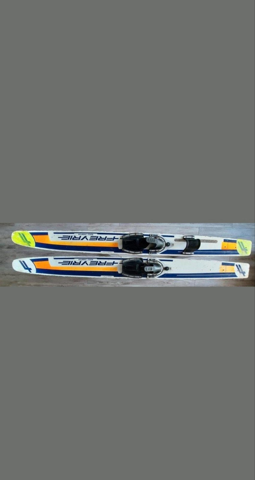 Houten Freyrie (mono) waterski's, Watersport en Boten, Ophalen, Gebruikt, 160 cm of meer, Monoski of Slalomski