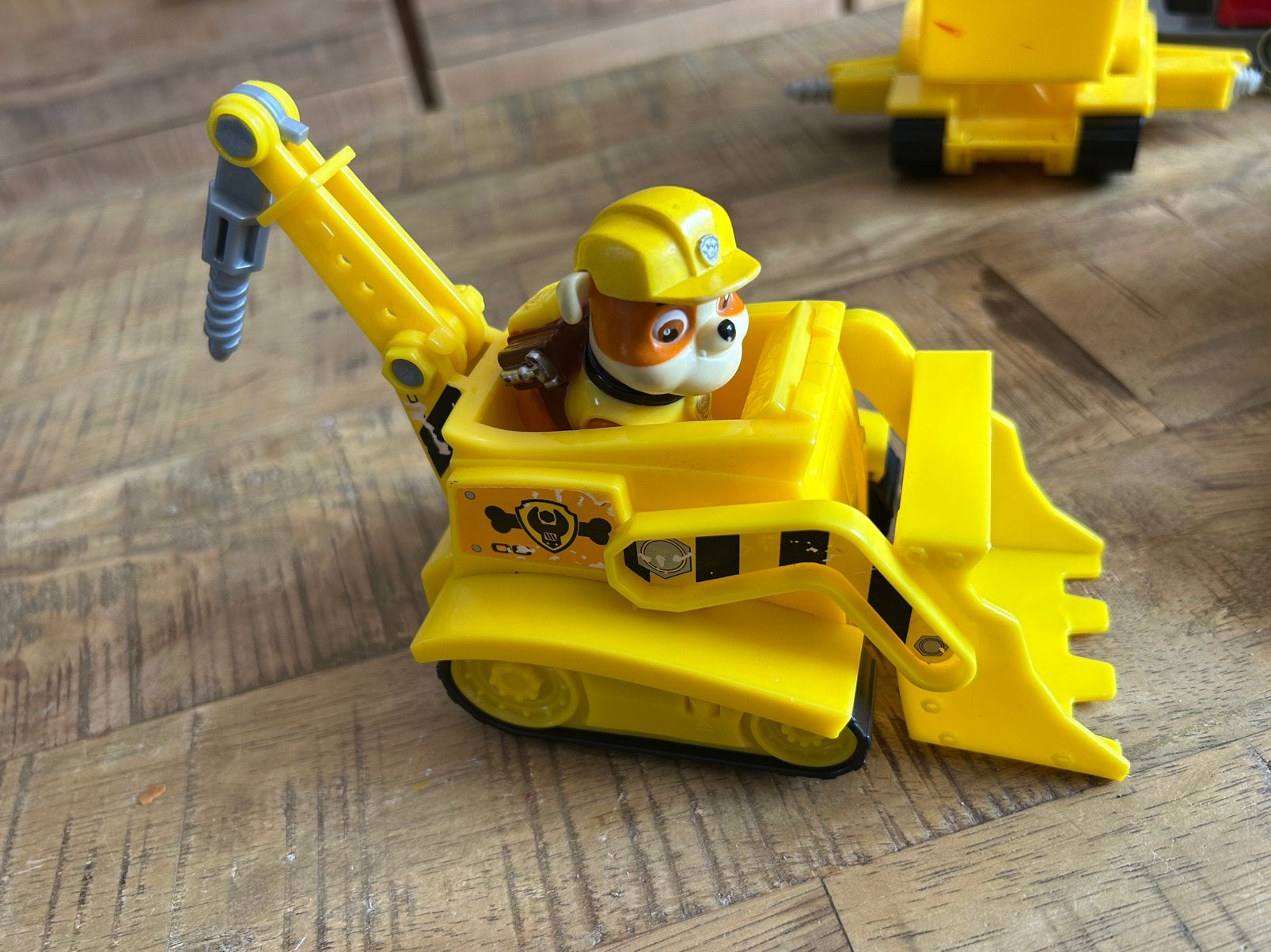 Paw patrol Rubble met graafmachine, Ophalen of Verzenden, Zo goed als nieuw