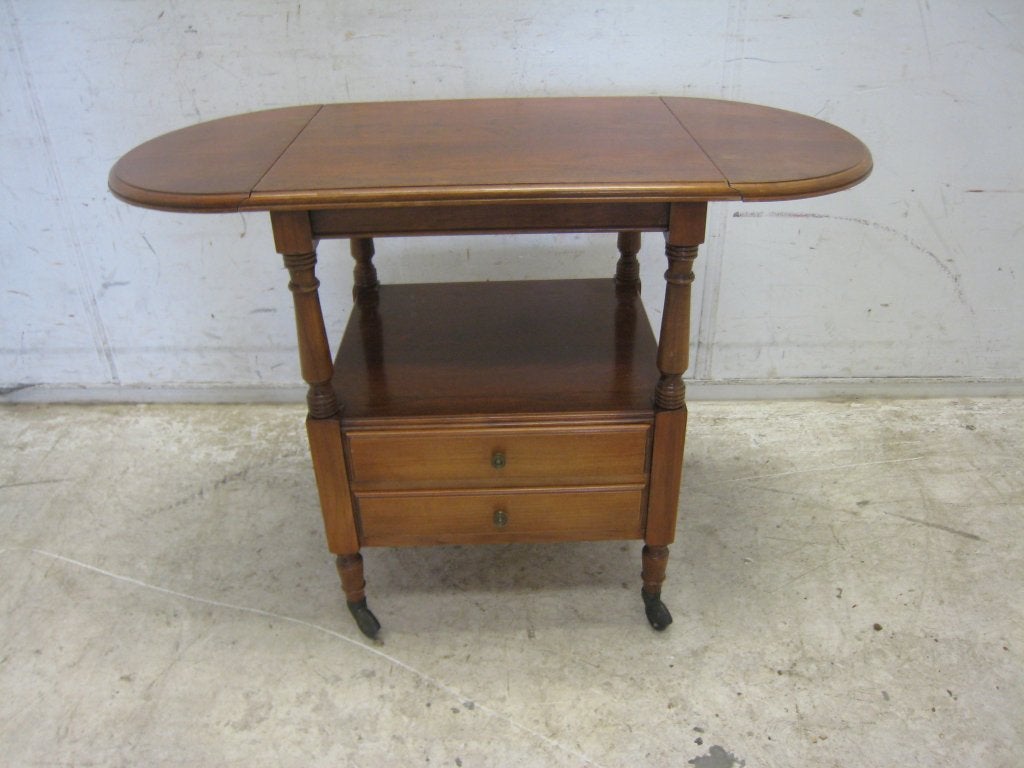 Klassieke dropleaf bijzettafel, Niet ingevuld, Gebruikt, Niet ingevuld, Niet ingevuld