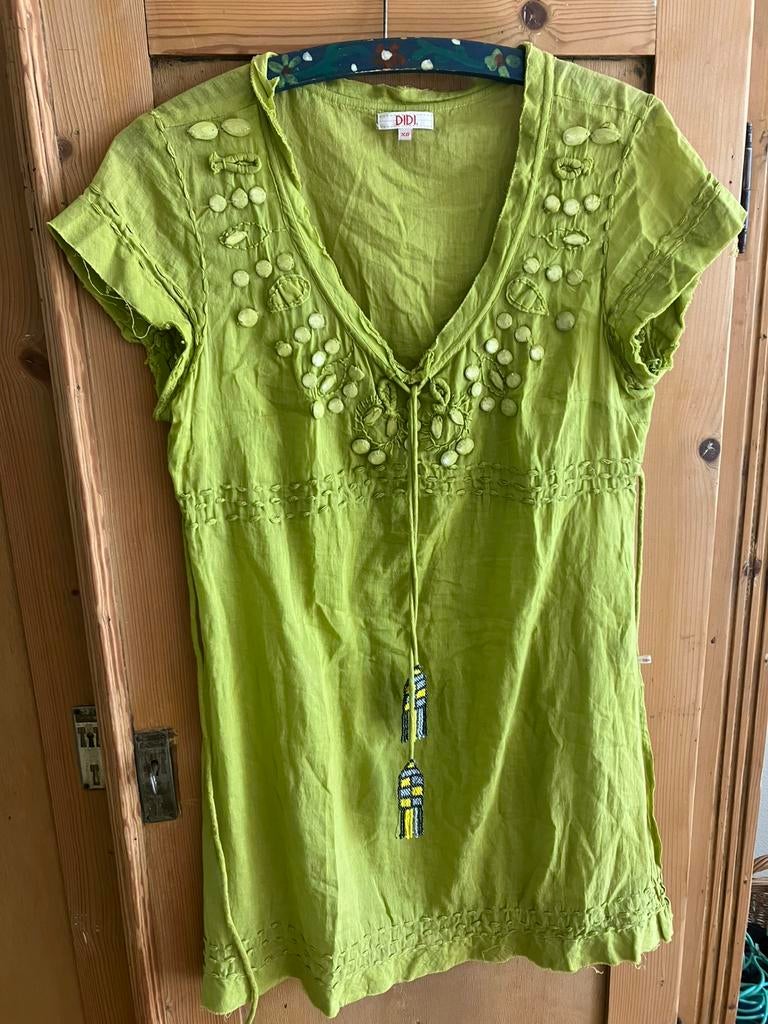Tuniek, blouse, shirt. Didi maat S. Nieuw. Groen, Ophalen, Nieuw, Maat 38/40 (M), Groen