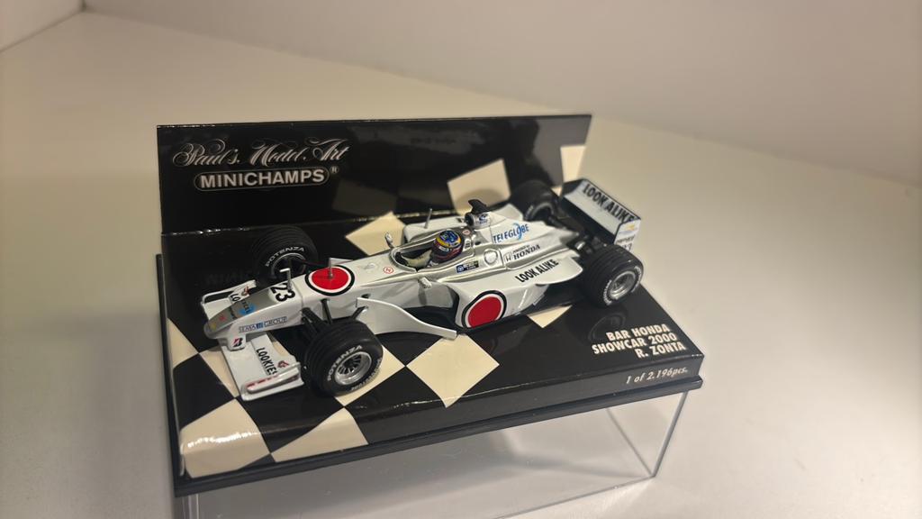 F1 bar honda showcar 2000 r.zonta minichamps 1.43