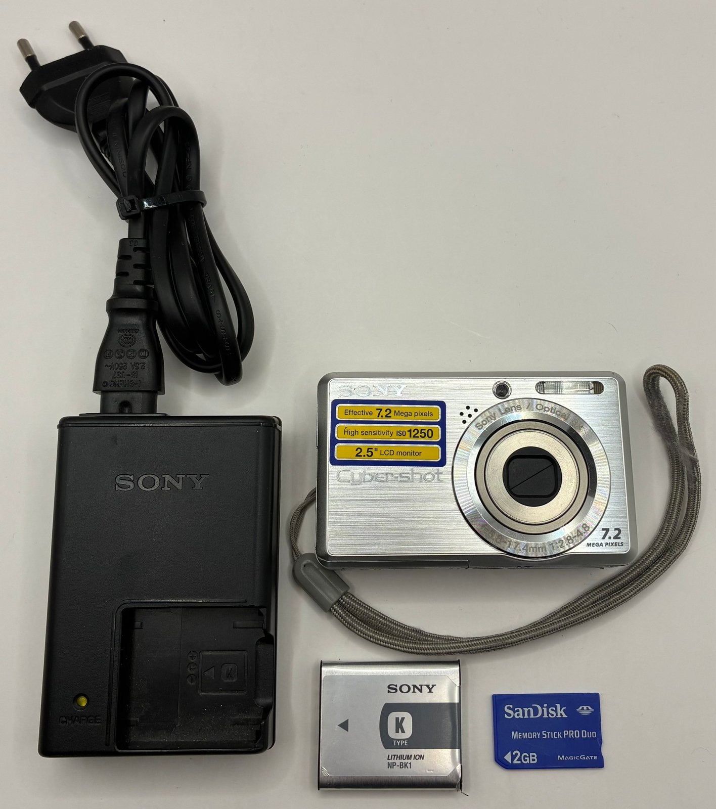 Sony Cyber-shot DSC-S750 - compact camera, Ophalen of Verzenden, Zo goed als nieuw, Sony, 8 keer of meer