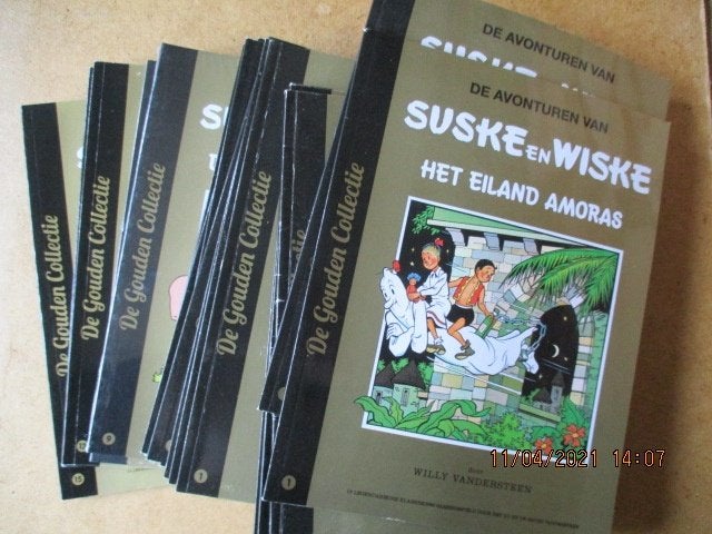 adv0998 suske en wiske gouden collectie losse delen, Boeken, Stripboeken, Eén stripboek, Ophalen, Gelezen
