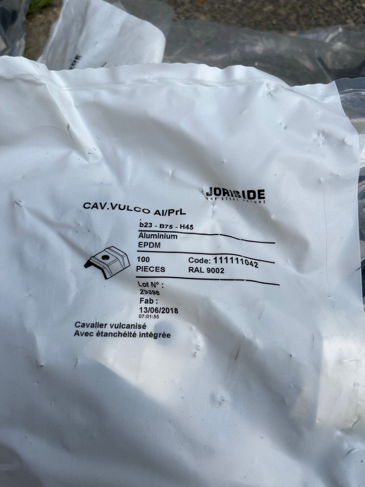 Joriside Sandwichpaneel Verbindingsstukken Aluminium EPDM RA, Ophalen of Verzenden, Nieuw, Overige typen