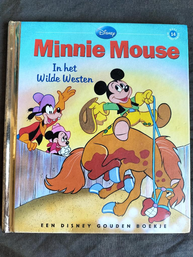 Minnie Mouse - In het Wilde Westen / Disney gouden boekje, Boeken, Kinderboeken | Kleuters, Fictie algemeen, Walt Disney, Zo goed als nieuw