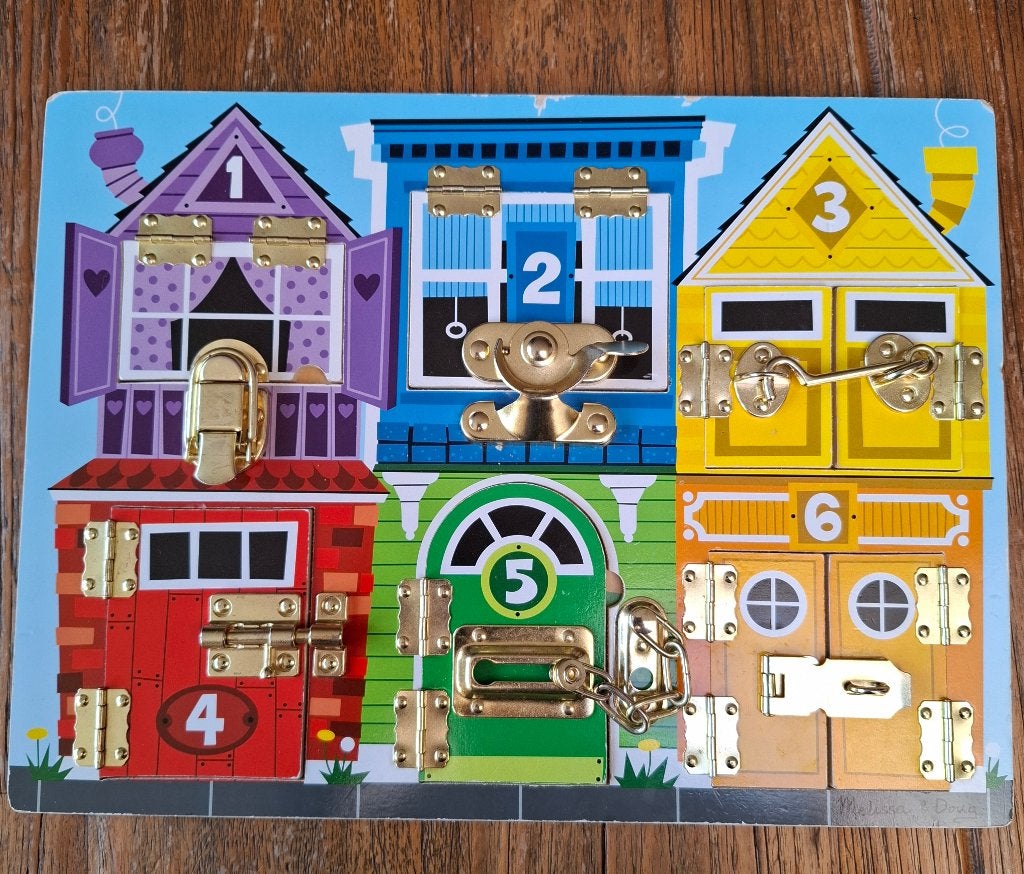 Houten activiteiten bord, Ophalen of Verzenden, Zo goed als nieuw, Overige typen