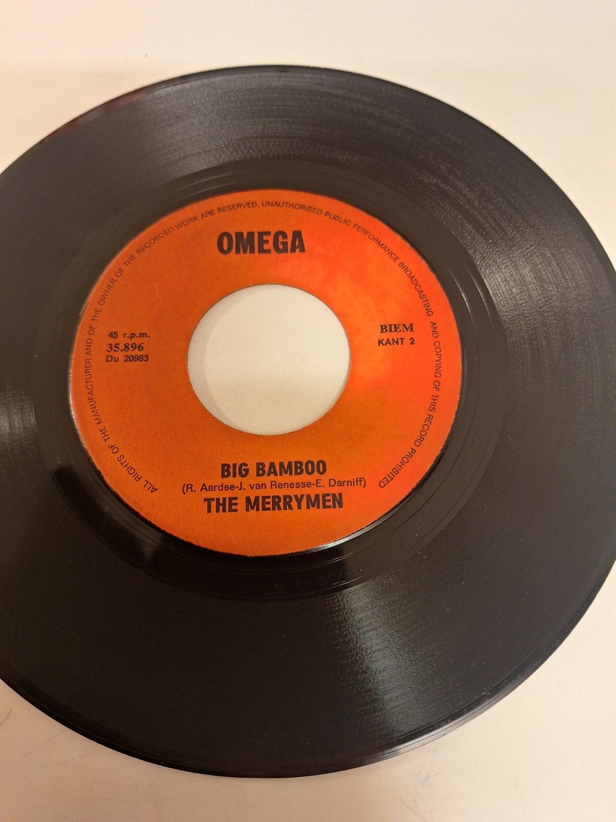 The Merrymen - Big Bamboo, 1969., Verzenden, 7 inch, Pop