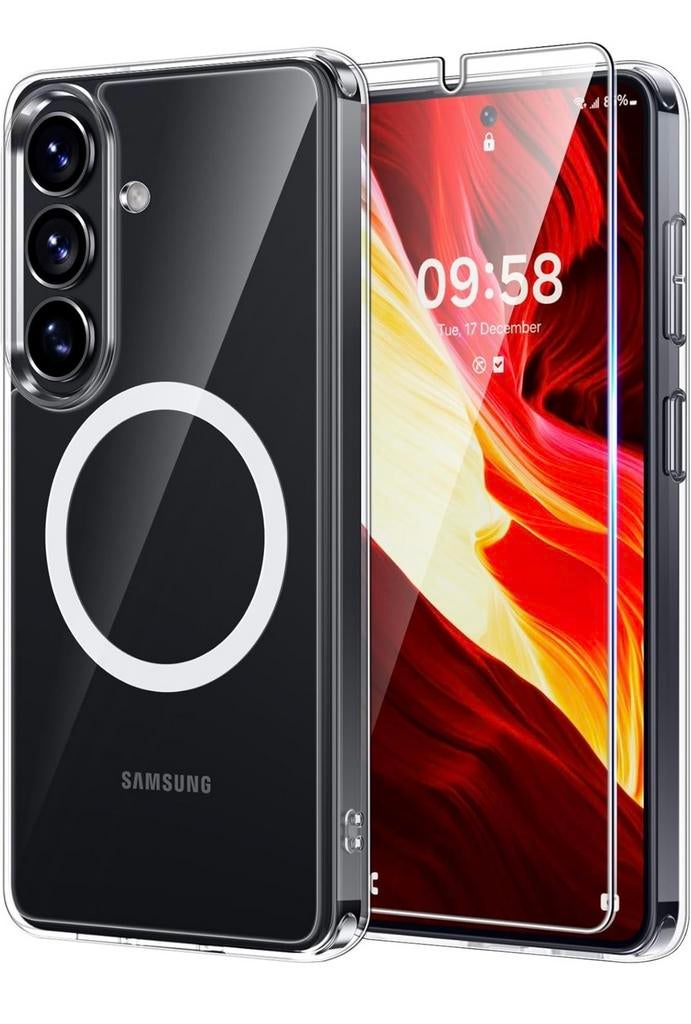 Samsung Galaxy S26 / S26 Ultra hosje met 2 protectors, Ophalen of Verzenden, Nieuw, Overige typen, Samsung
