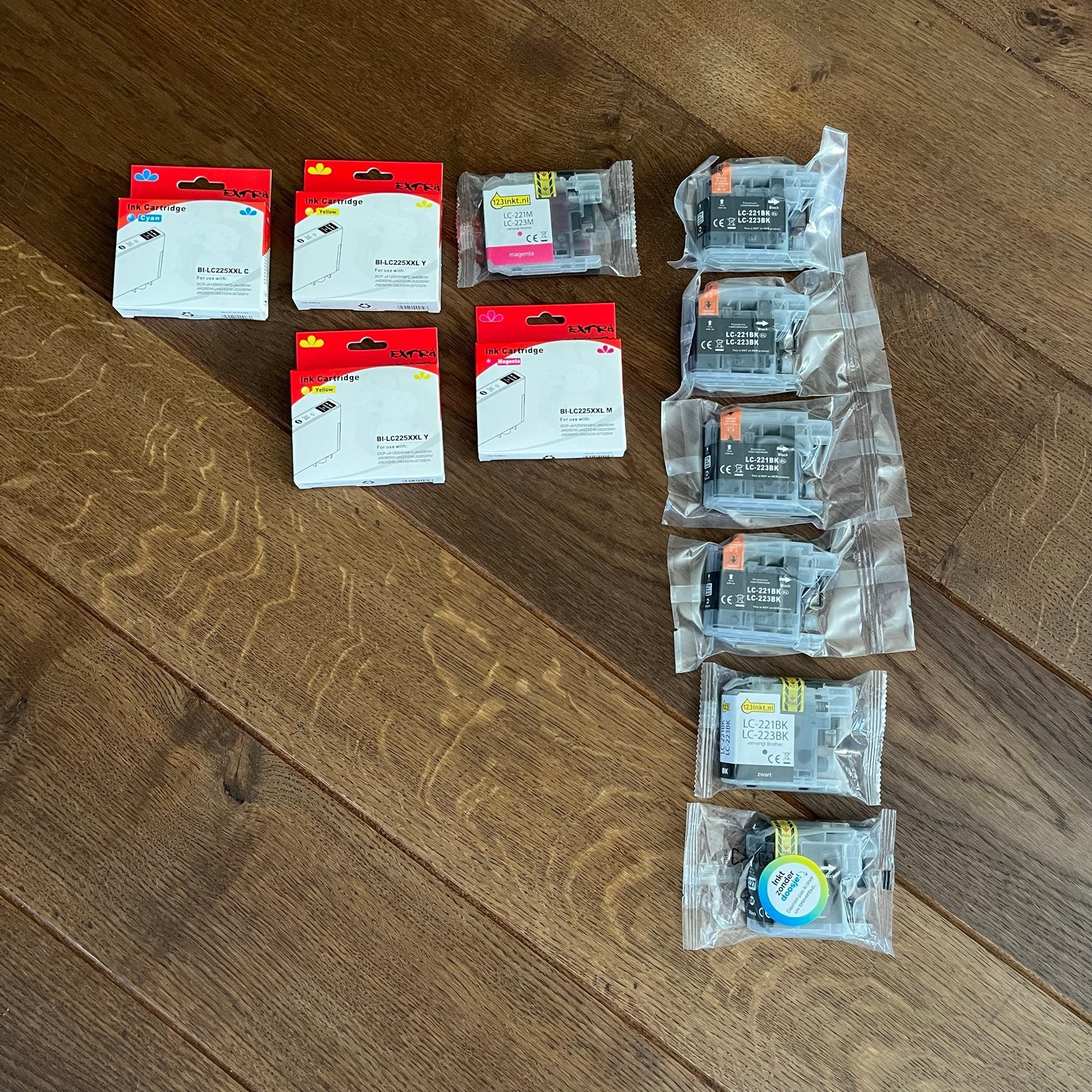 Inktcartridges voor Brother printers (LC-221, LC-223, LC-225, Ophalen of Verzenden, Nieuw, Cartridge