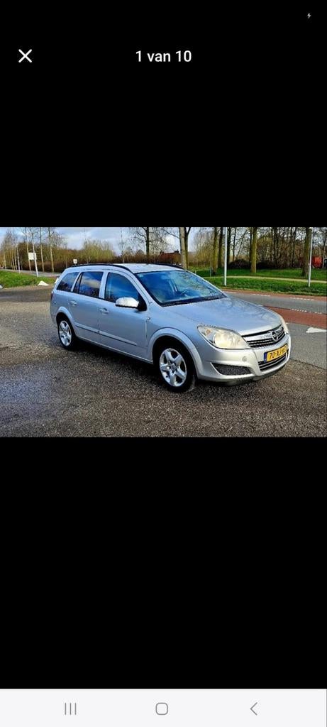 Opel Astra 1.6 16V 85KW St.wgn. 2007 Grijs, Auto's, Opel, Voorwielaandrijving, 657 kg, 15 km/l, 4 cilinders