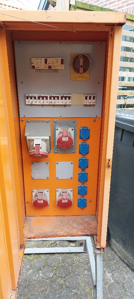 63A Bouwmeterkast bouwkast bouw stroom kast meterkast, Ophalen, Gebruikt, Overige typen