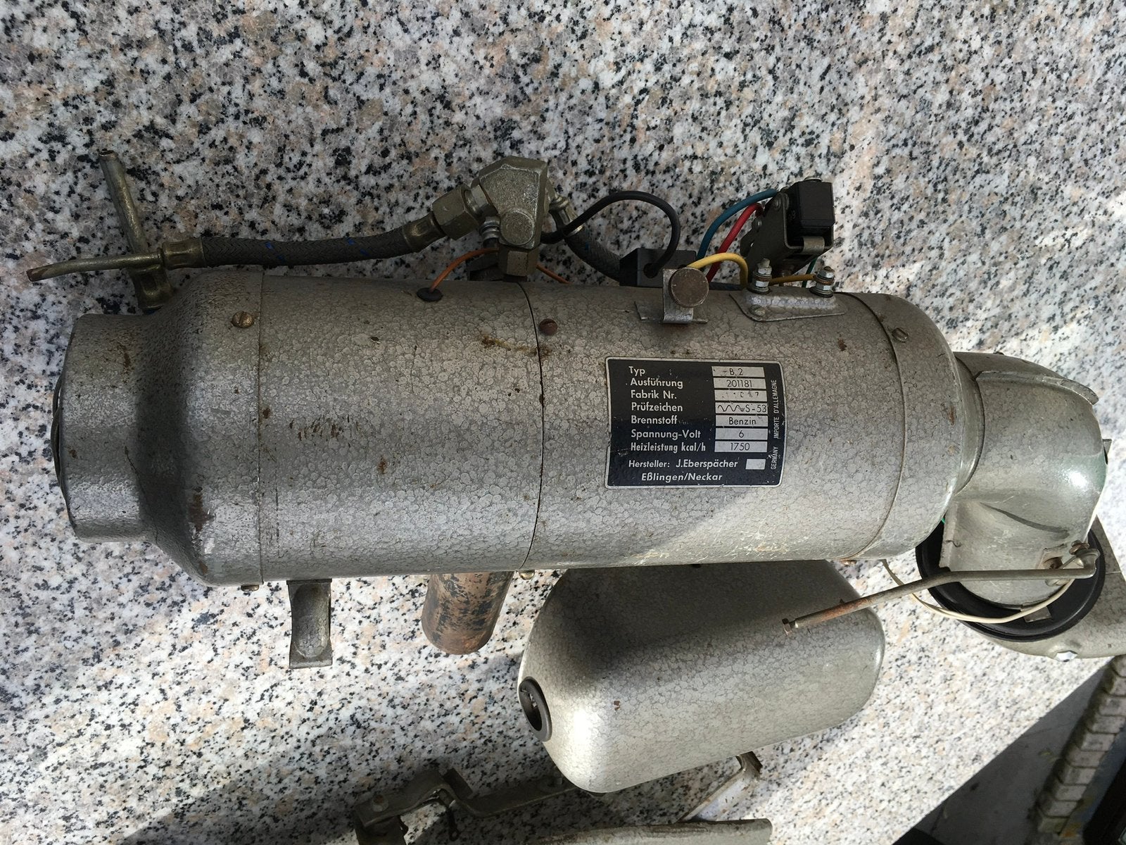 Standkachel op benzine voor VW Kever model., Ophalen, Gebruikt