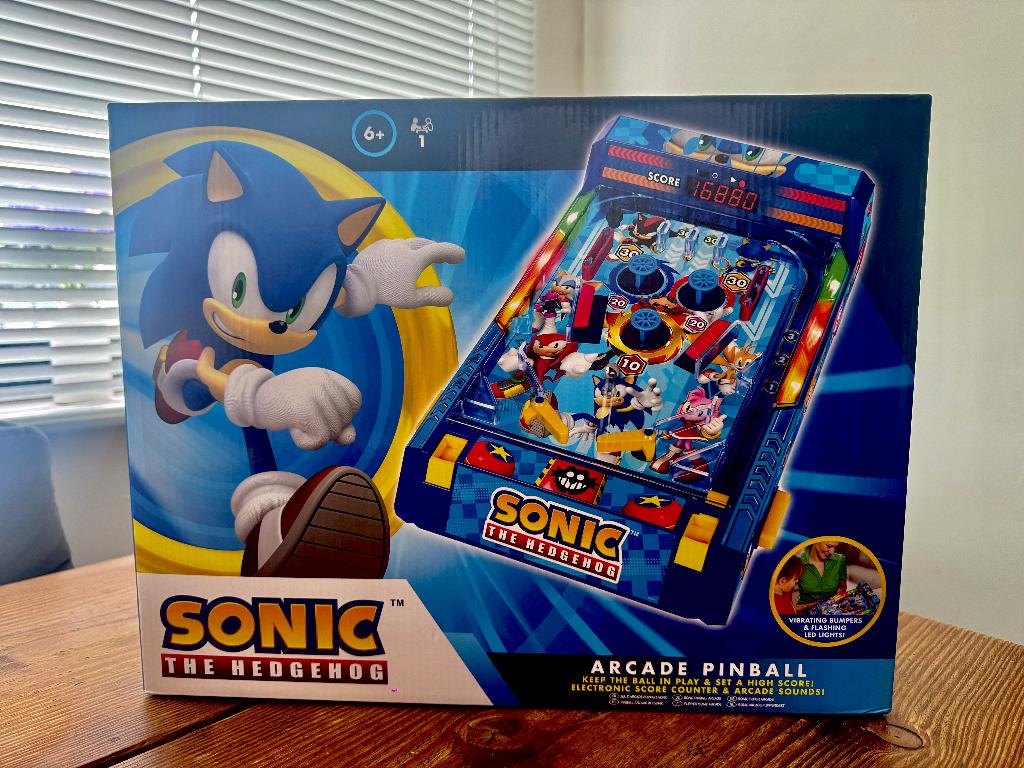 Electronic Sonic Arcade Pinball - Mini Flipperkast (Nieuw), Sega, Elektronisch, Nieuw, Ophalen of Verzenden