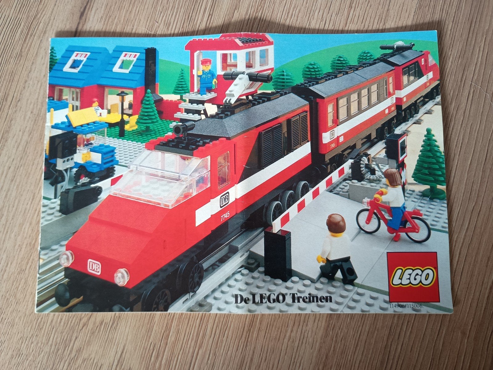 Vintage LEGO Treinen Catalogus 1980 - Zeldzaam Collectors It, Ophalen of Verzenden, Gebruikt, Overige typen, Lego