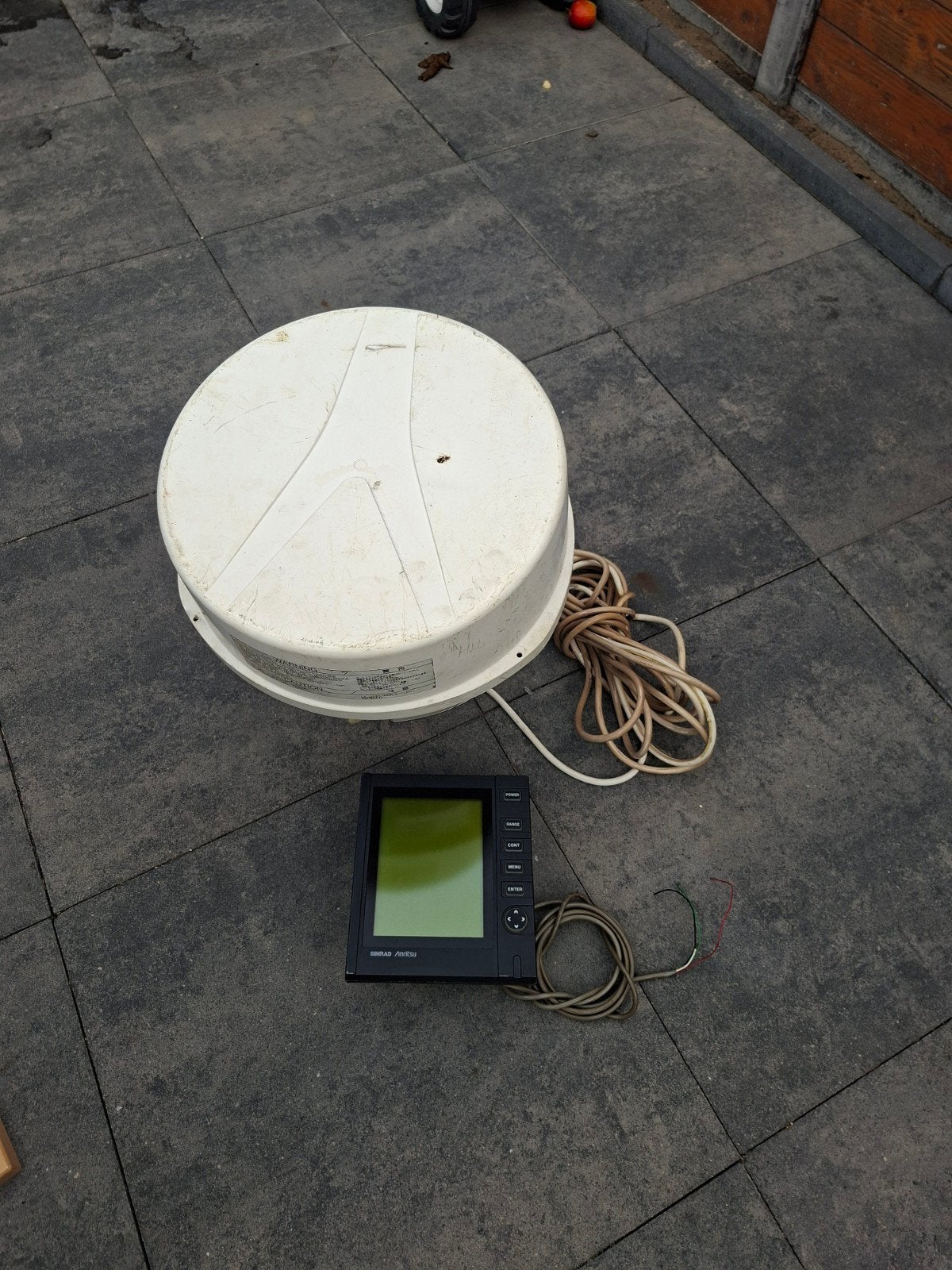 Simrad  radar RF772UA, Ophalen, Gebruikt, Radar