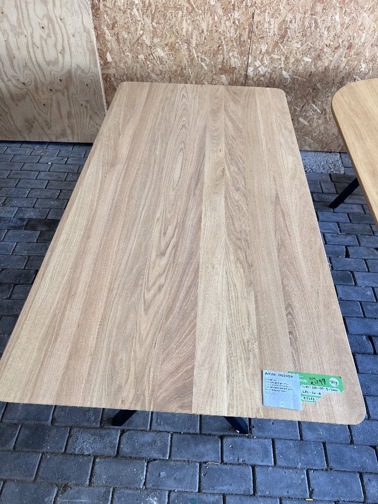 Studio Henk Eettafel Eiken 200 x 100 | Van €2549, nu, Huis en Inrichting, Tafels | Eettafels, Studio Henk, Studio Henk, Studio Henk