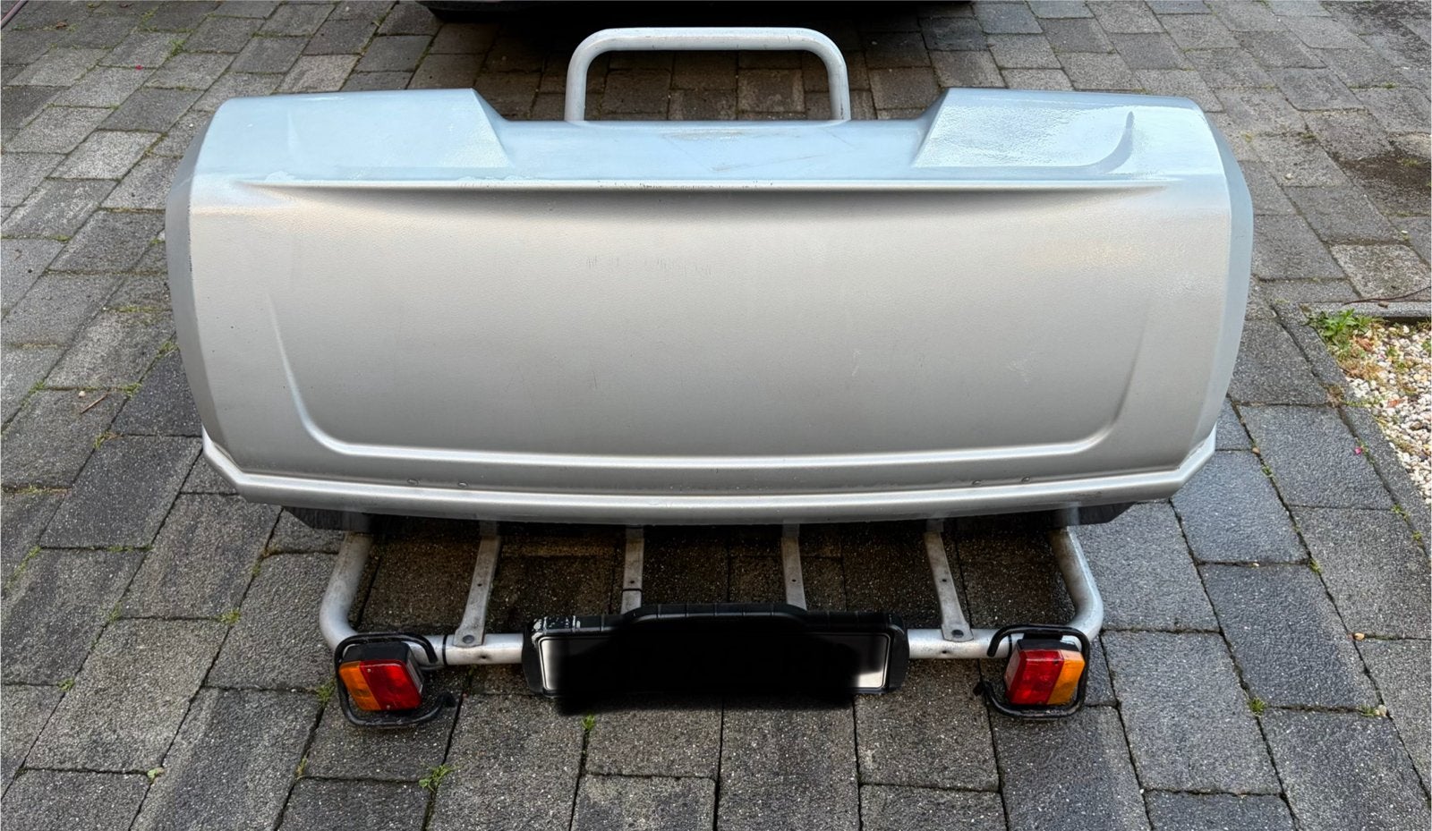 Te koop Thule BackUp 900 trekhaakkoffer incl draagrek, Ophalen, Gebruikt