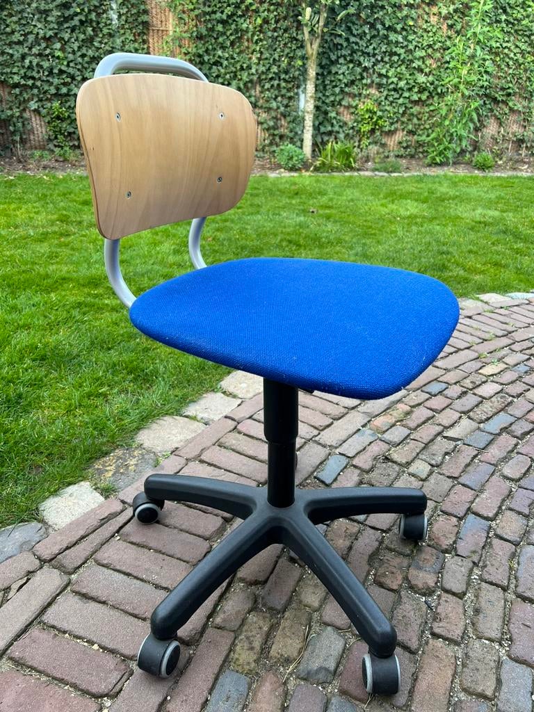 Bureaustoel gratis, Ophalen, Gebruikt, Blauw, Bureaustoel