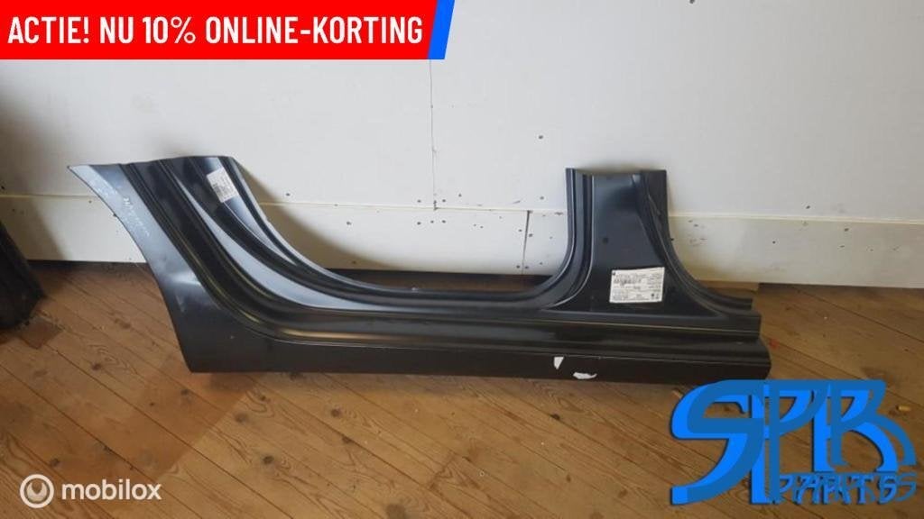 A6 RS6 4F Avant Rechts Dorpel B-Stijl Achter Midden Snijdeel, Audi, Gebruikt, Audi, Ophalen of Verzenden