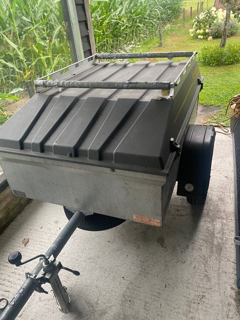 Aanhanger Saris Grande Campioni met imperiaal en skikoffer, Caravans en Kamperen, Ophalen, Overige merken