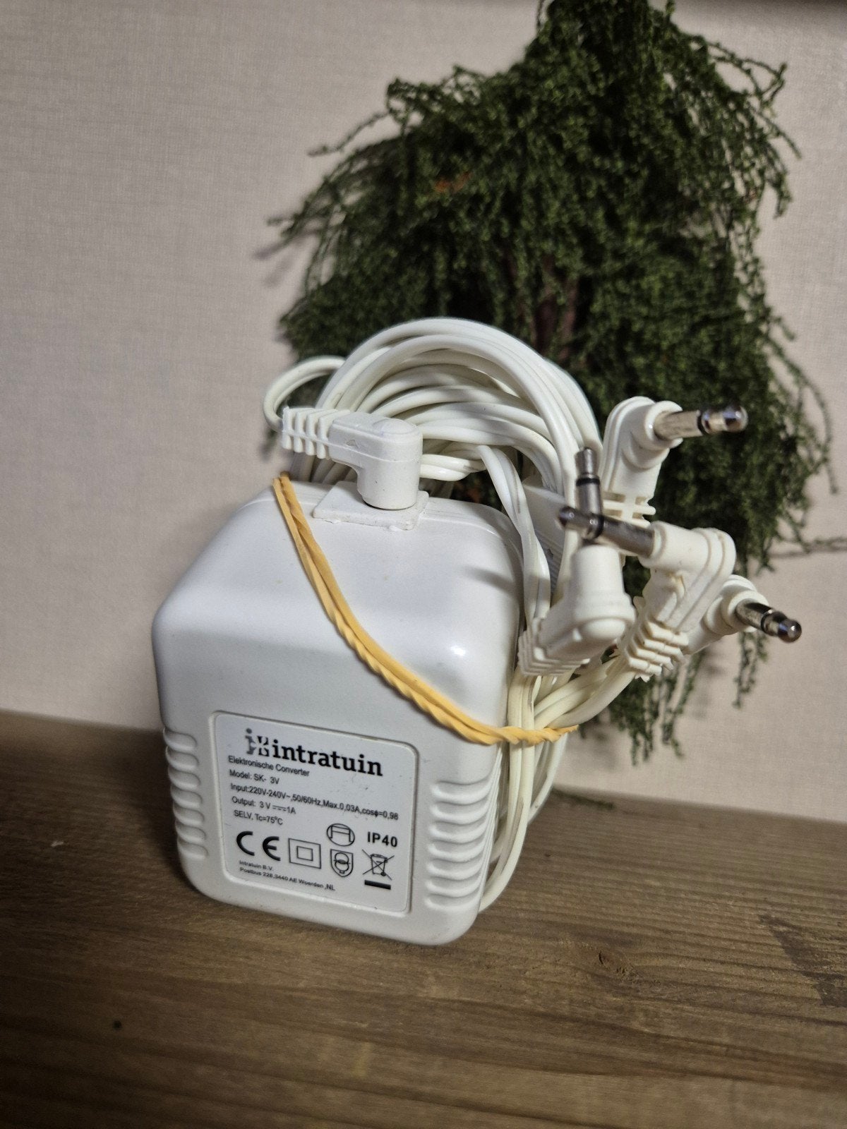 kerstdorp adapter 3 volt intratuin kersthuisjes, Ophalen of Verzenden, Zo goed als nieuw