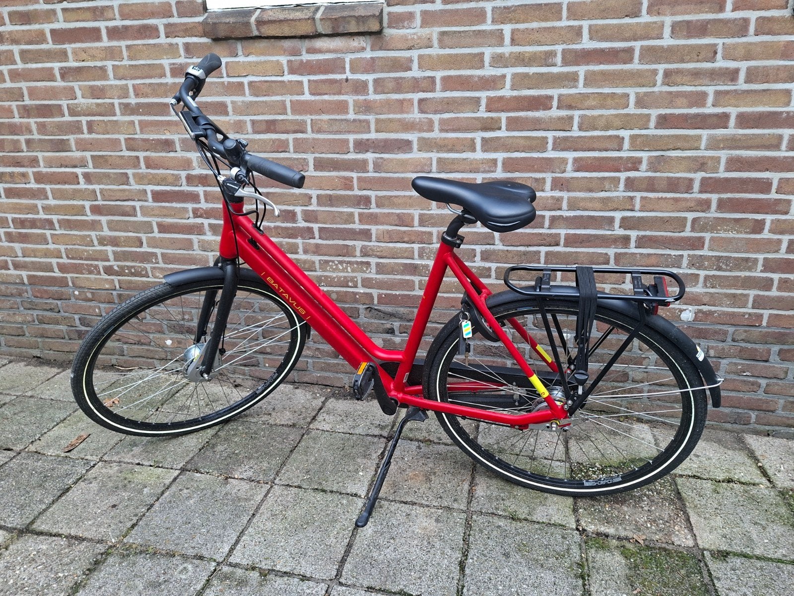 Batavus Fonk Damesfiets 57 cm - Zo goed als nieuw, Ophalen, (Extra) lage instap, Batavus, 56 cm of meer