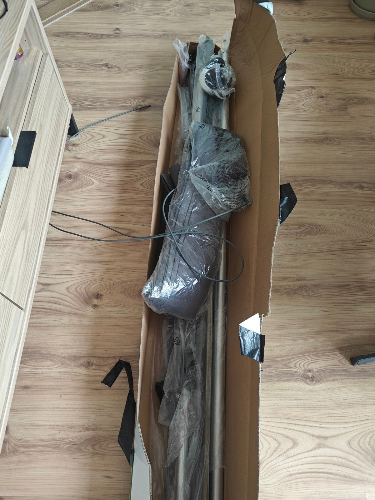 Klemscherm/uitvalscherm - Nieuw in doos, Minder dan 150 cm, Ophalen, Nieuw, Uitvalscherm
