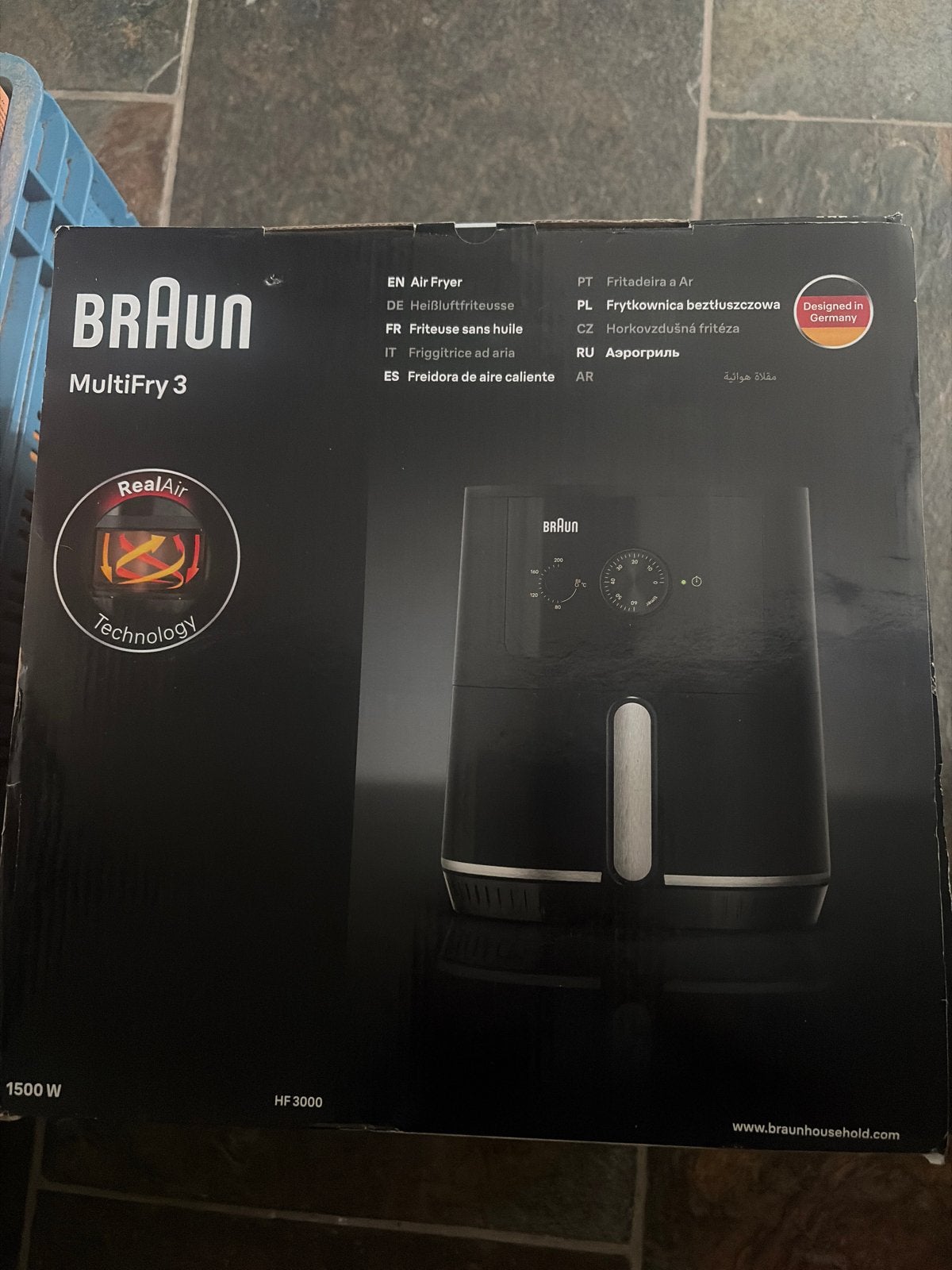 Braun MultiFry 3 Airfryer HF 3000 - Nieuw in doos, Ophalen, Nieuw, Airfryer