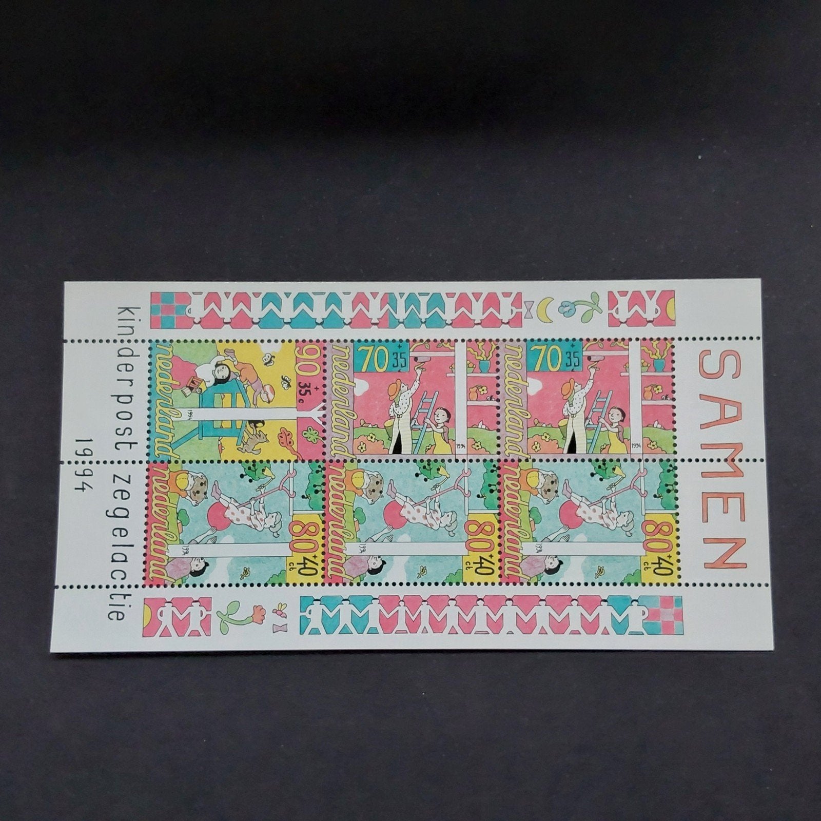 Kinderpostzegels Nederland 1994 - Samen, Ophalen of Verzenden, Na 1940, Postfris