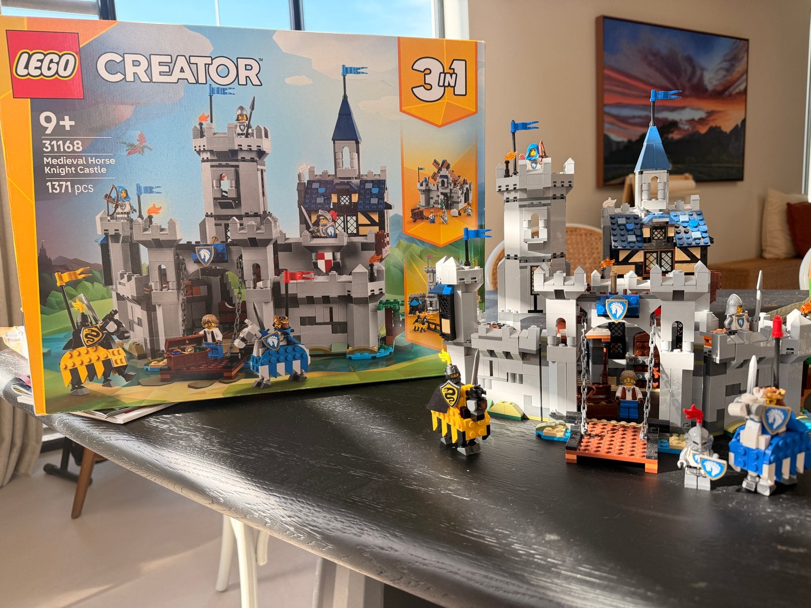 Lego Creator 31168 Middeleeuws Kasteel (zo goed als nieuw), Lego, Ophalen of Verzenden, Zo goed als nieuw, Inclusief instructies
